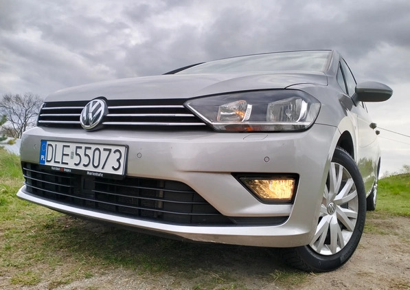 Volkswagen Golf Sportsvan cena 36999 przebieg: 217600, rok produkcji 2014 z Chojnów małe 596